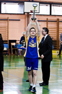 Miha Zarabec kapetan srednješolskih rokometnih prvakov 2010